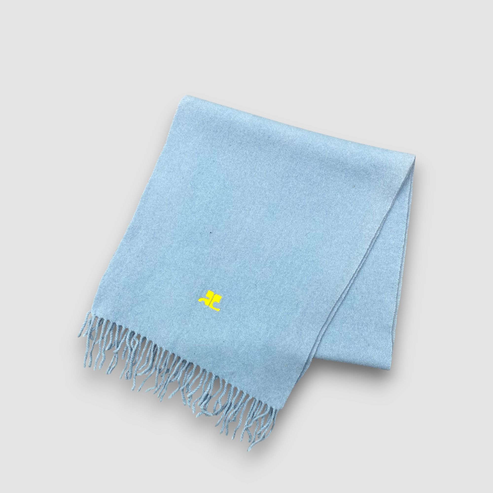 Courreges Vintage Courreges Scarf Muffler Wool Winter Scarves Size ONE SIZE - 3 Thumbnail
