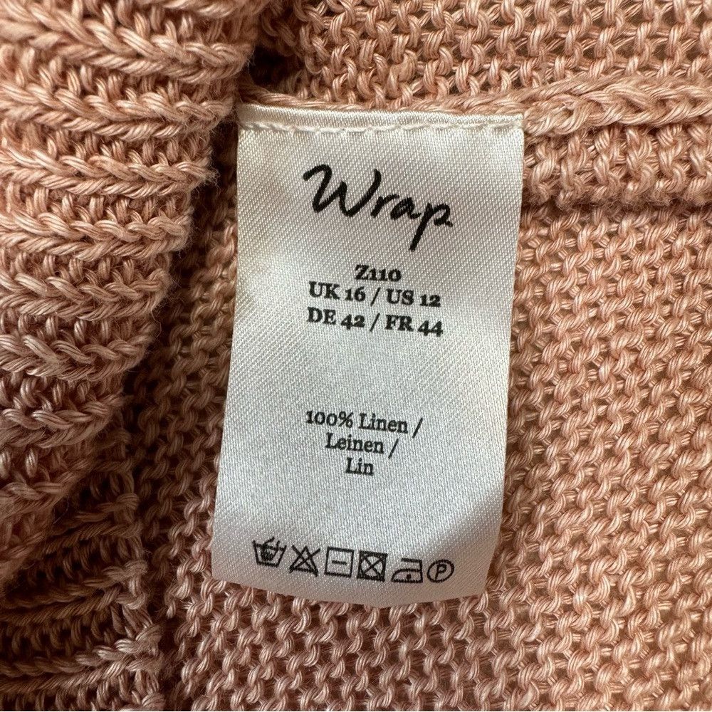 Other Wrap London Linen Knit Sweater Size 12 Size XL / US 12-14 / IT 48-50 - 7 Thumbnail