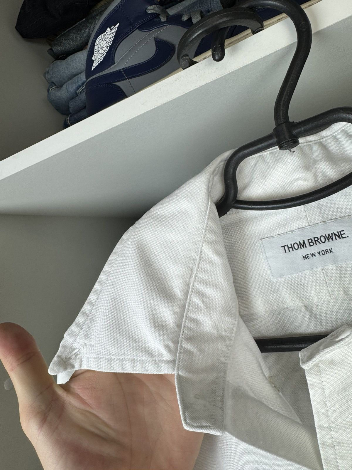Thom Browne Thom Browne Button-Down Shirt Long Sleeve Size 1 Size US S / EU 44-46 / 1 - 3 Thumbnail