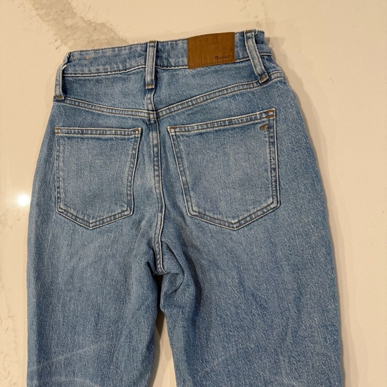 Madewell Madewell Curvy Perfect Vintage Denim Jean Womens 2 Blue Size 26" / US 2 / IT 38 - 8 Thumbnail