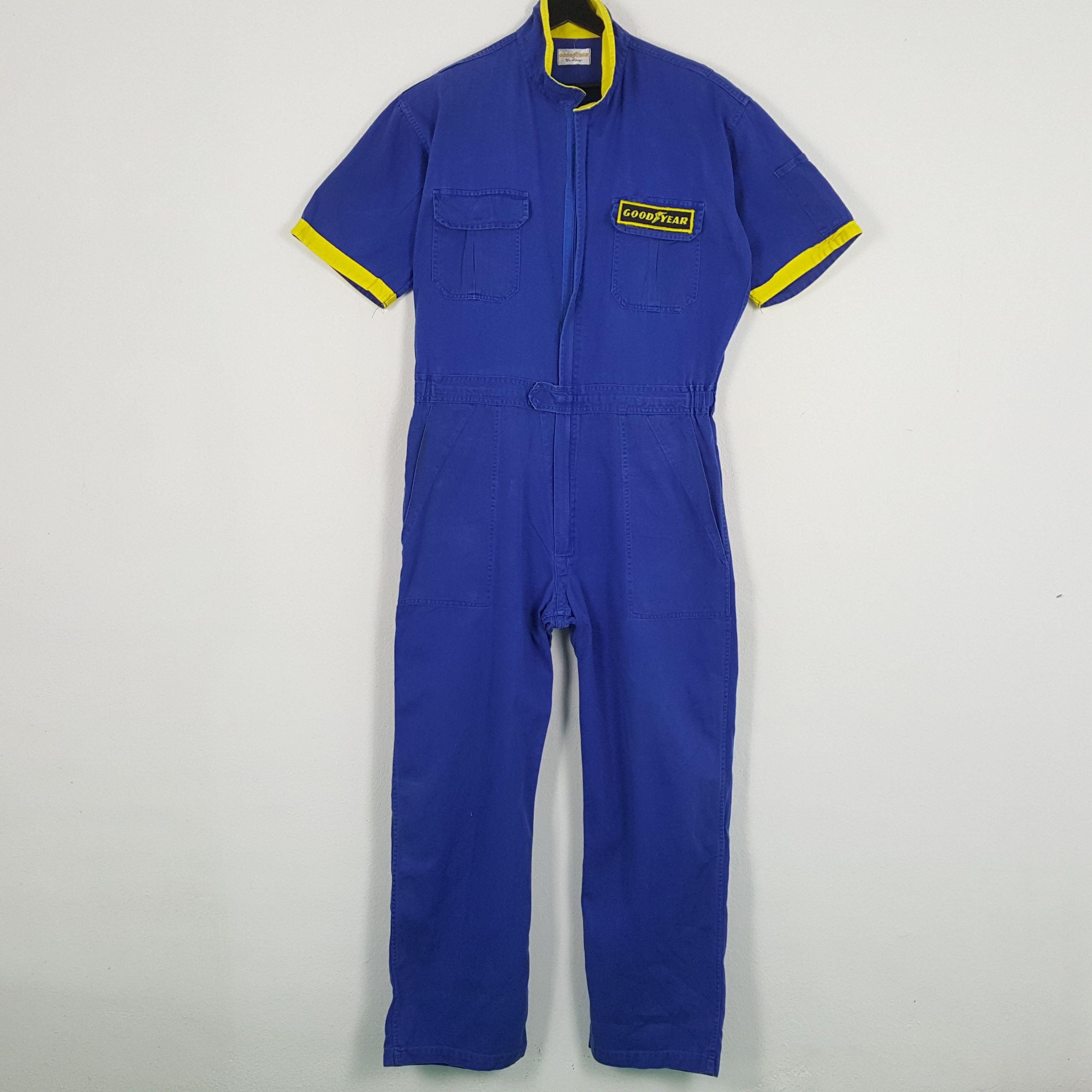 Japanese Brand GOOD YEAR RACING Motorsports Crew Coverall Jacket Size US XL / EU 56 / 4 - 4 Thumbnail