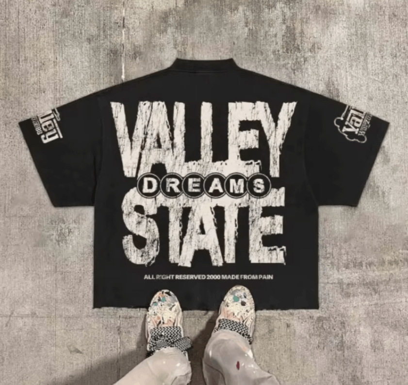 Japanese Brand American Hip Hop Retro Theater Valley Division Size US S / EU 44-46 / 1 - 4 Thumbnail