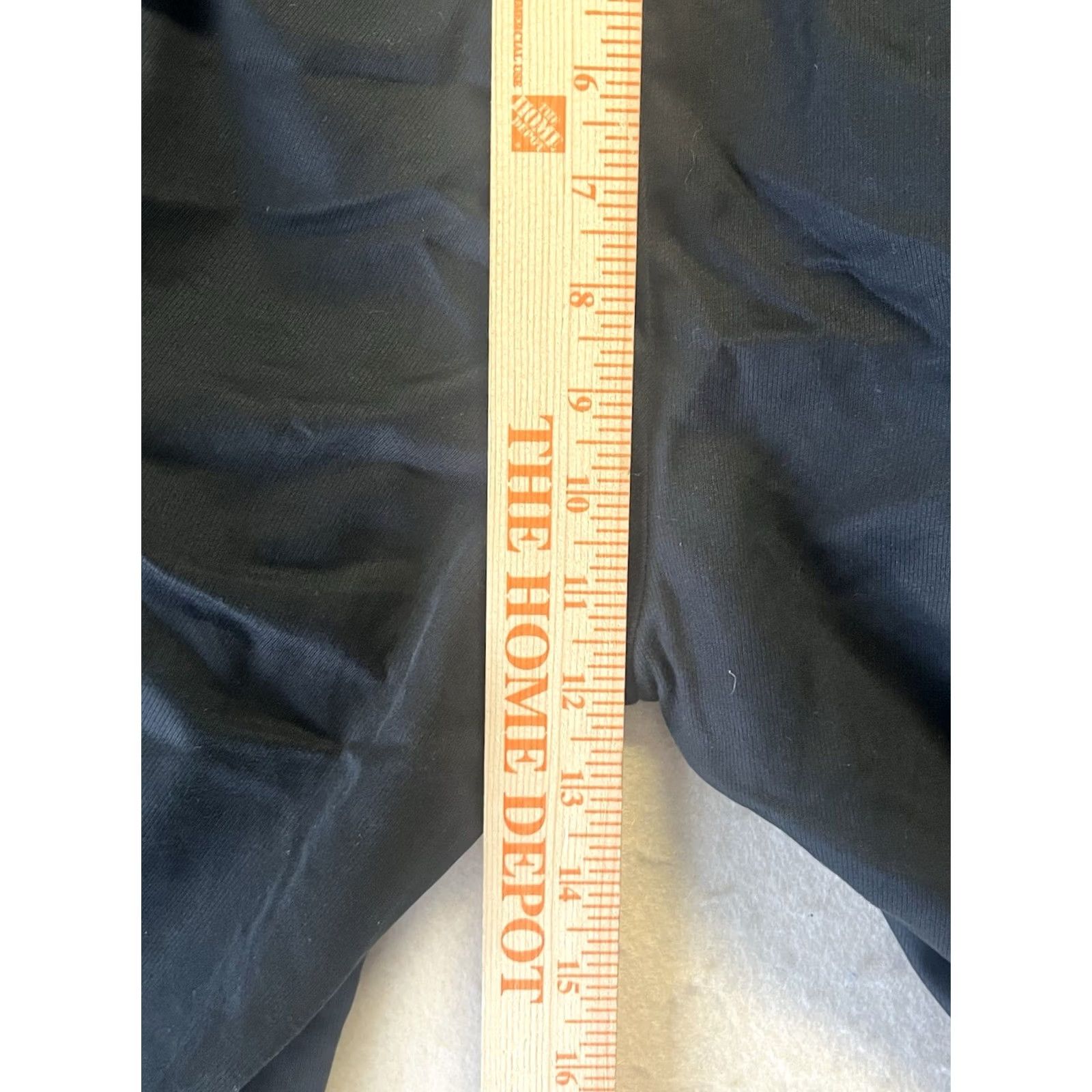 Mossimo Mossimo Supply Co Size 12 Pants Black Mid Rise Women's Casual Cotton Blend Stretch Flat Front Ankle Size 34" / US 12 / IT 48 - 4 Thumbnail