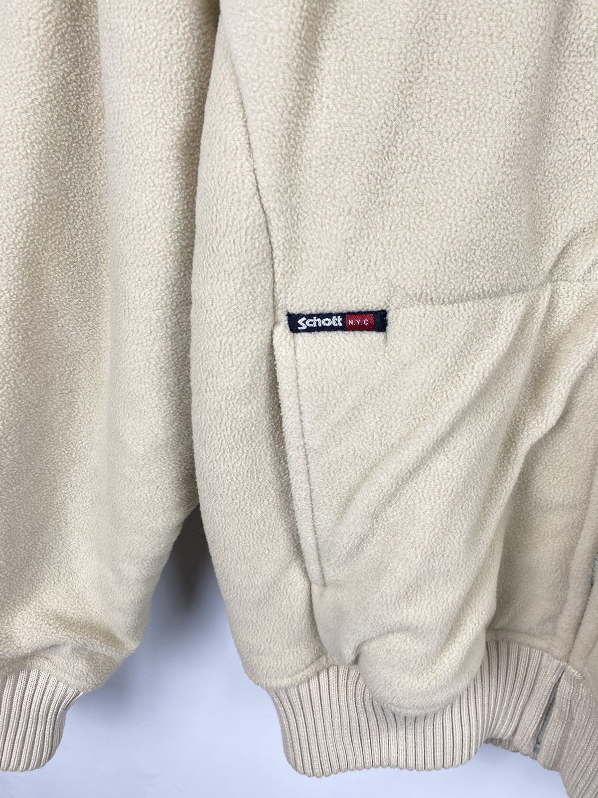 Schott × Vintage Schott NYC Fleece Bomber Jacket Full-Zip size S Size US S / EU 44-46 / 1 - 4 Thumbnail