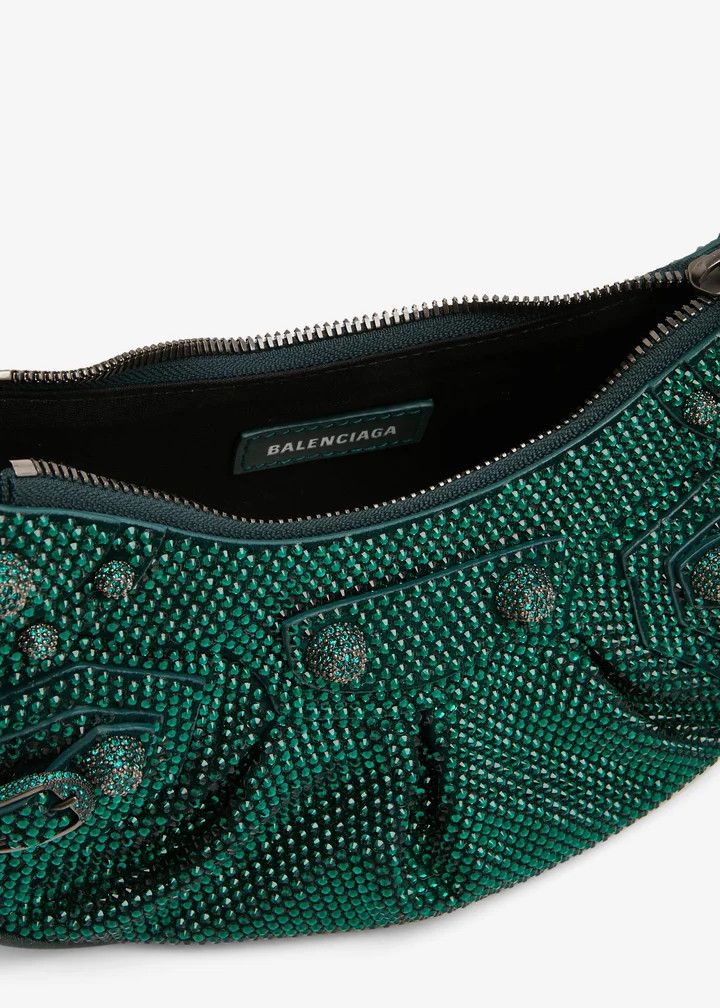 Balenciaga o1tr1nto0526 Size: OS / Le Cagole Shoulder Bag Rhinestones Size ONE SIZE - 4 Thumbnail