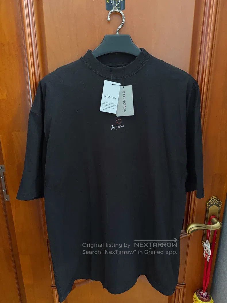 Balenciaga Balenciaga Qixi Festival limited edition black short-sleev Size US XS / EU 42 / 0 - 1 Thumbnail