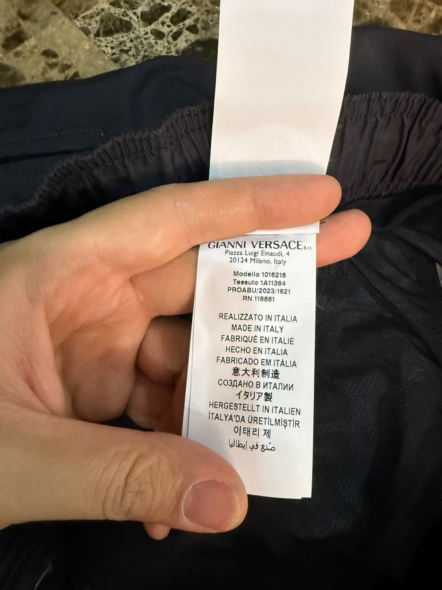 Versace Versace Classic Black & Gold Logo Shorts Size 5 Size US 29 - 6 Thumbnail