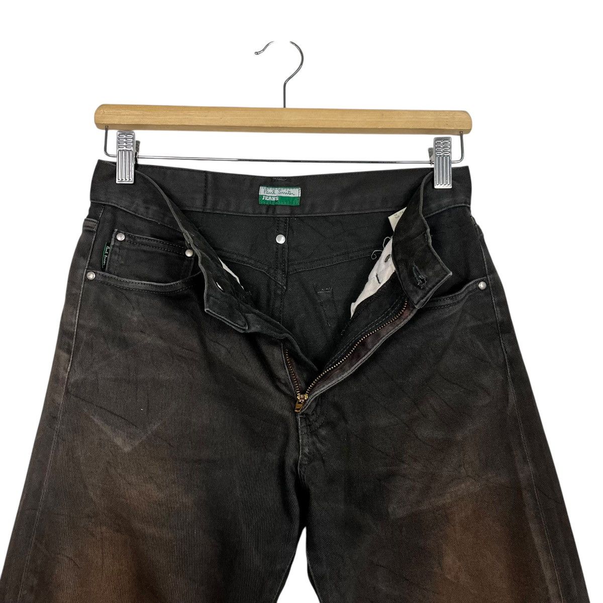 Paul Smith Vintage Paul Smith Black Denim Jeans Size 29" - 15 Thumbnail