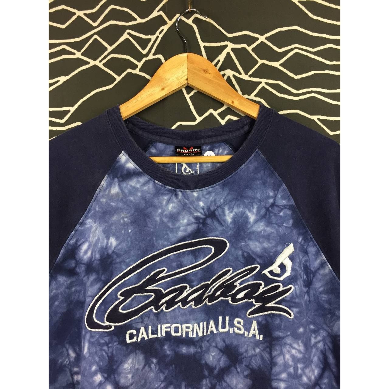 Revenge × Sad Boys × Vintage Vtg Bad Boy California U.S.A Embroidered Logo Tee Size US L / EU 52-54 / 3 - 3 Thumbnail
