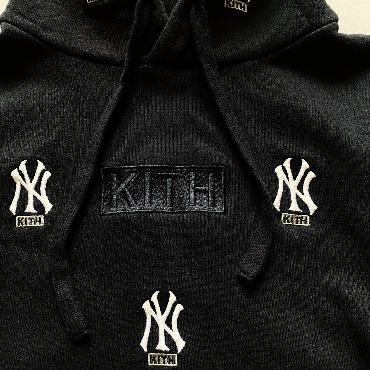 Kith Kith x MLB New York Yankees Monogram Faded Navy Hoodie Size US XL / EU 56 / 4 - 3 Thumbnail