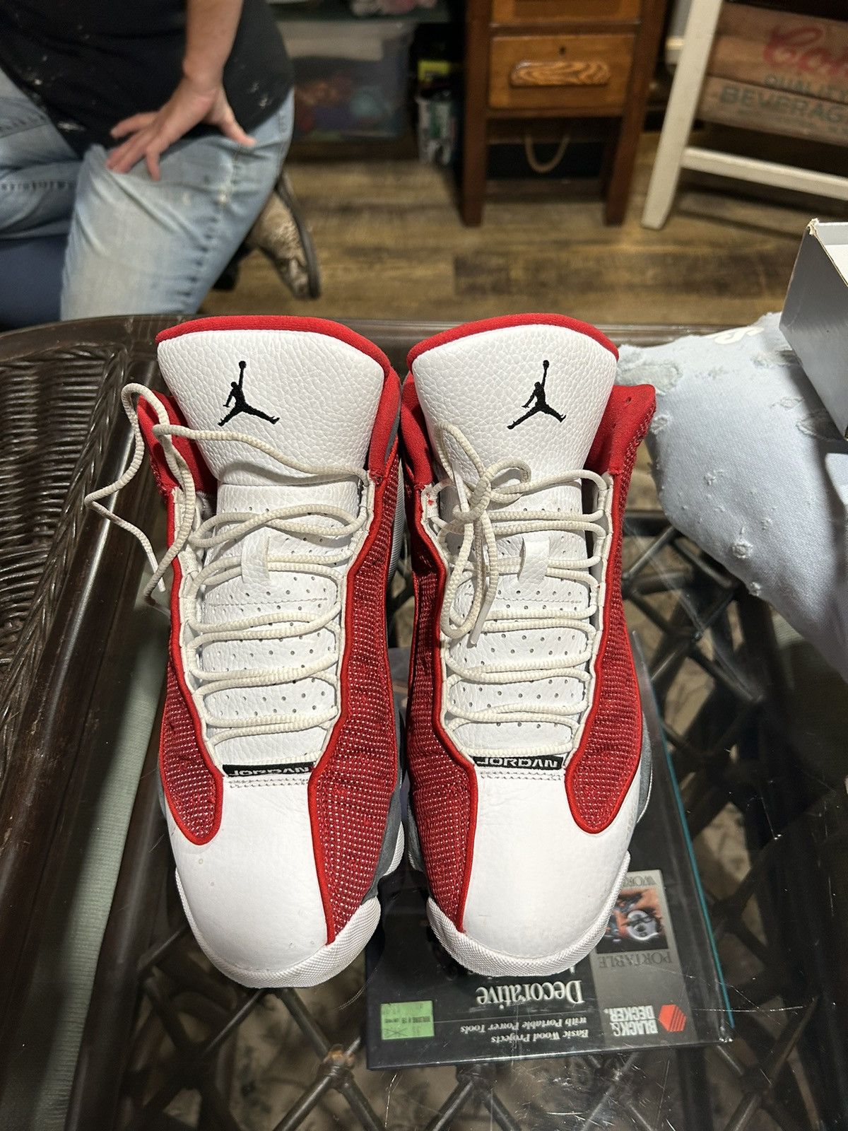 jordan 13 red flint retail