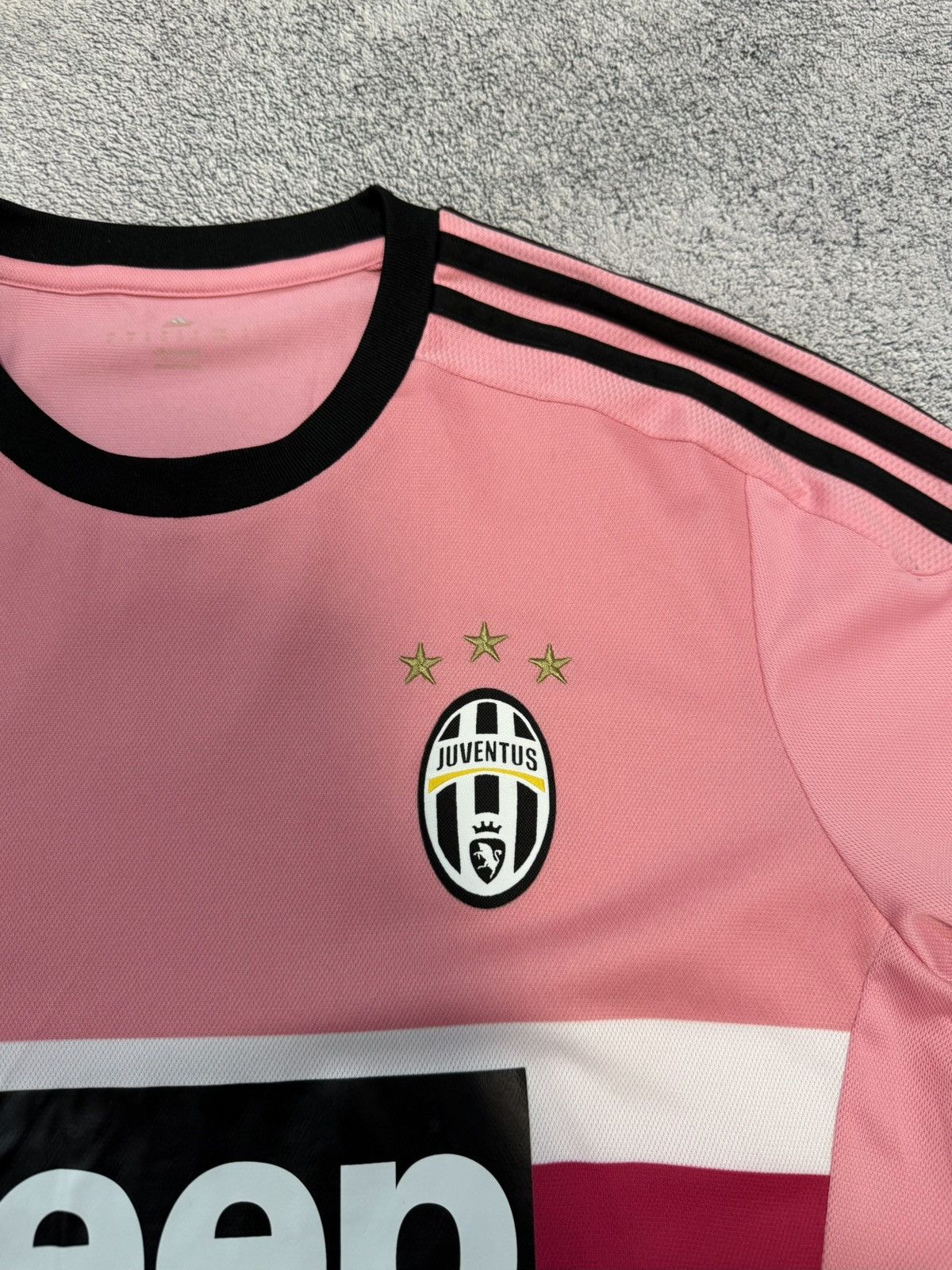 Adidas Juventus Pink Jersey Adidas 2015 2016 Away Drake MenM S12846 Size US M / EU 48-50 / 2 - 6 Thumbnail