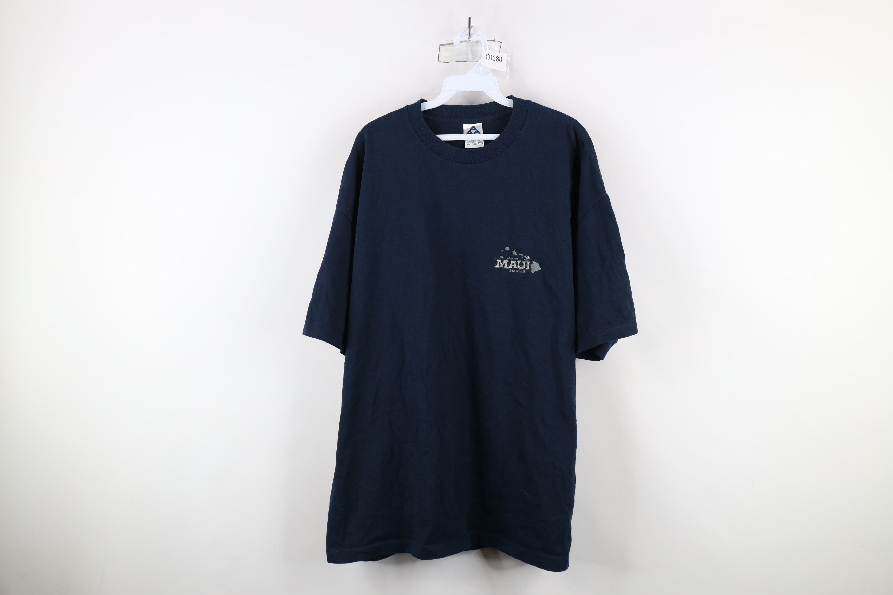 Vintage Vintage Y2K Streetwear The Valley Isle Maui Hawaii T-Shirt Size US XXL / EU 58 / 5 - 1 Thumbnail
