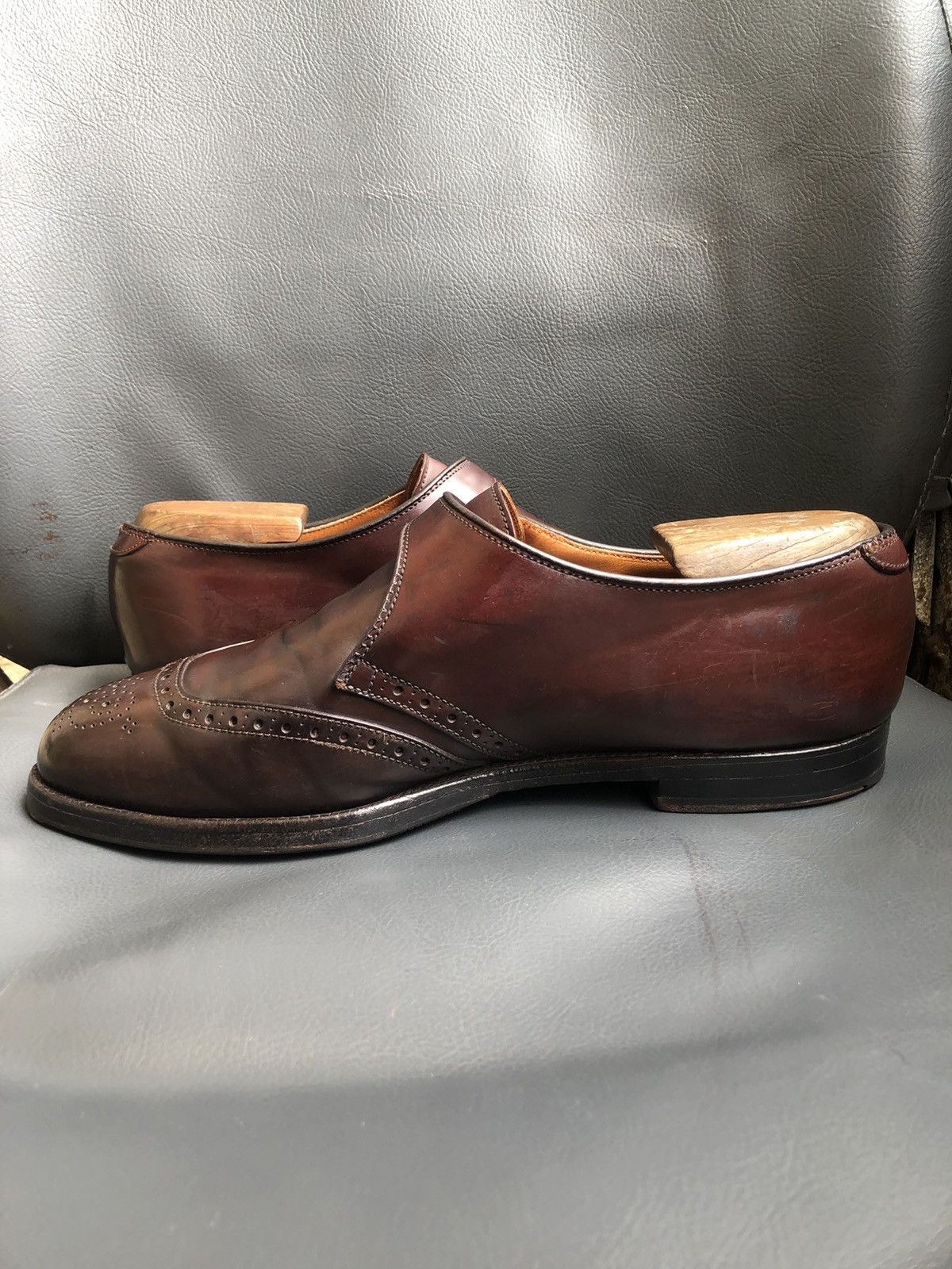 Alden Alden 1690 Shell Cordovan Men’s Single Monk Strap shoes Size US 8.5 / EU 41-42 - 8 Thumbnail