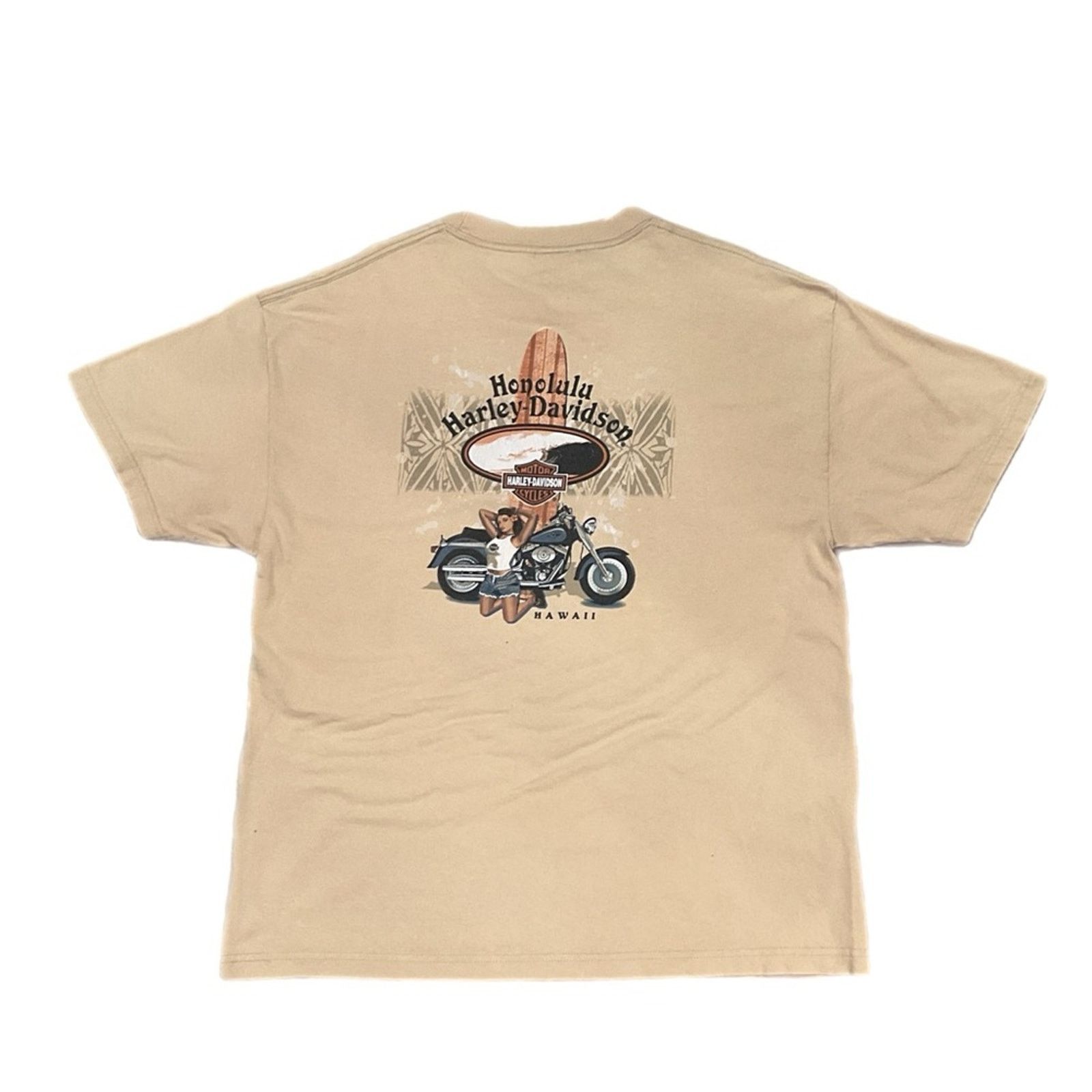 Harley Davidson Harley-Davidson Honolulu Hawaii T-Shirt Size US XL / EU 56 / 4 - 2 Thumbnail