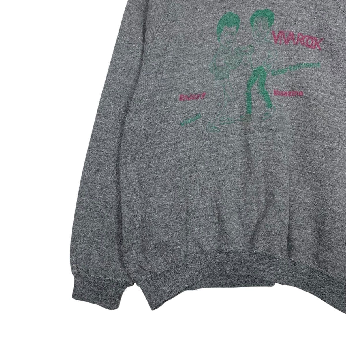 Japanese Brand Vintage Viva Rock Crewneck Sweatshirt Size US M / EU 48-50 / 2 - 3 Thumbnail