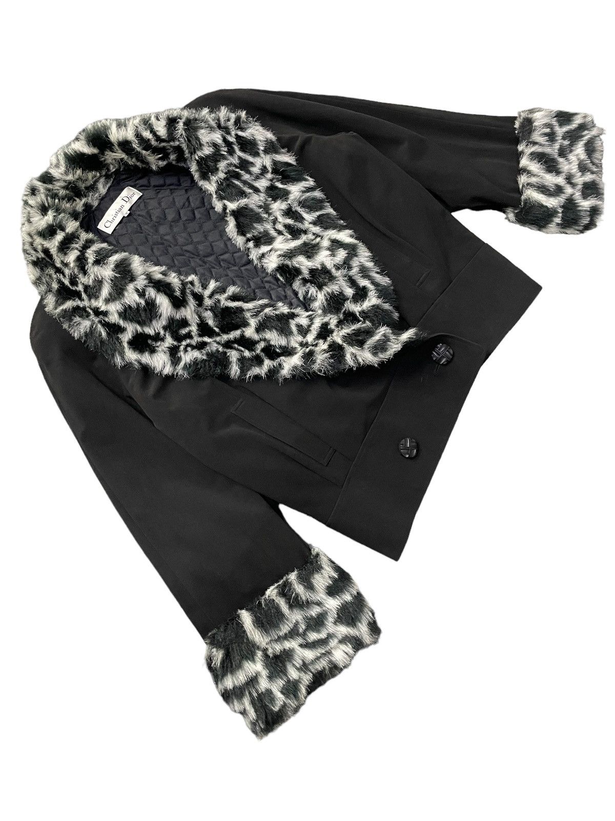 Christian Dior Monsieur × Hedi Slimane AW04 Christian Dior Suede Fur Coat Jacket Size US M / EU 48-50 / 2 - 3 Thumbnail