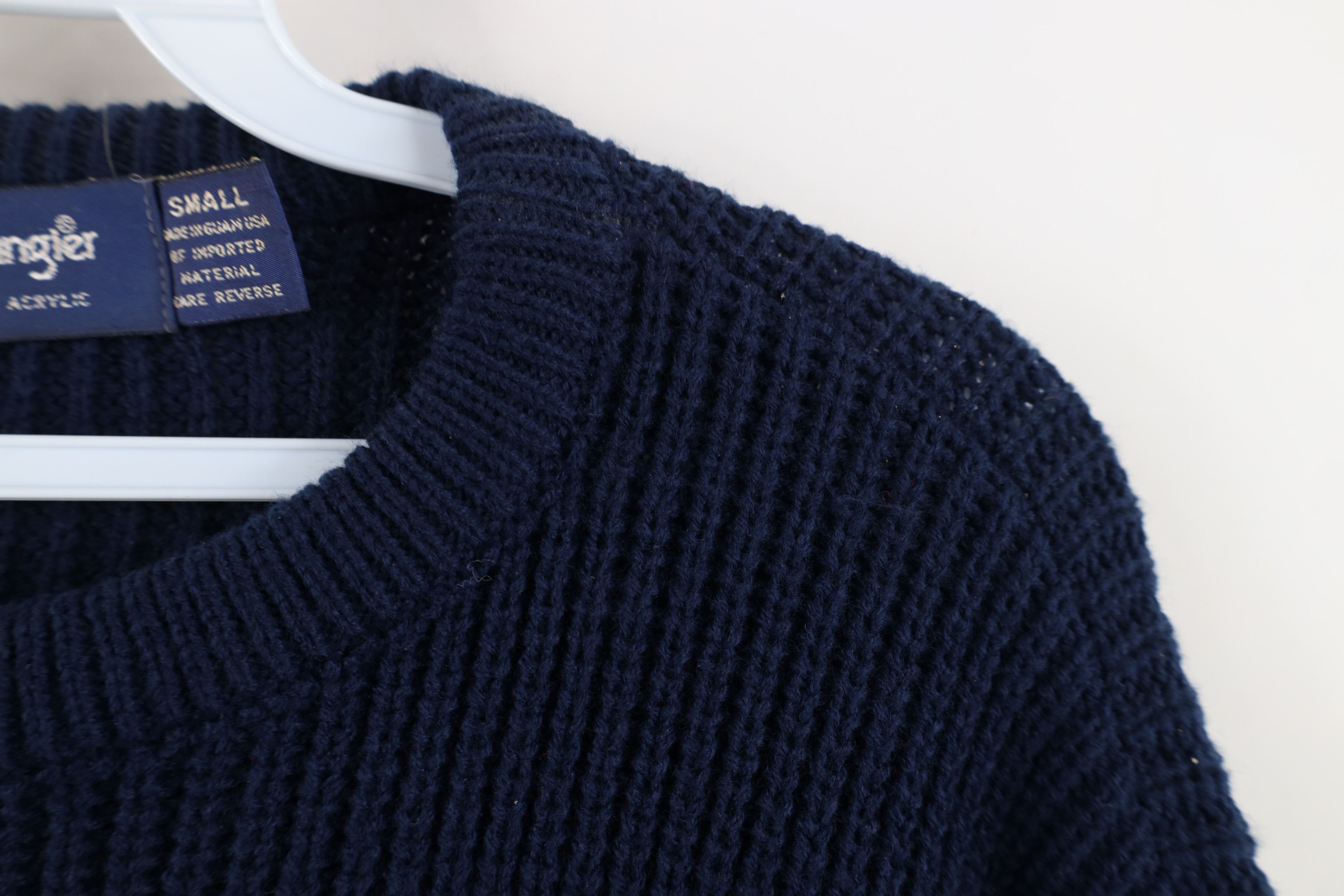 Wrangler Deadstock Vintage 70s 80s Wrangler Knit Crewneck Sweater Size US S / EU 44-46 / 1 - 6 Thumbnail