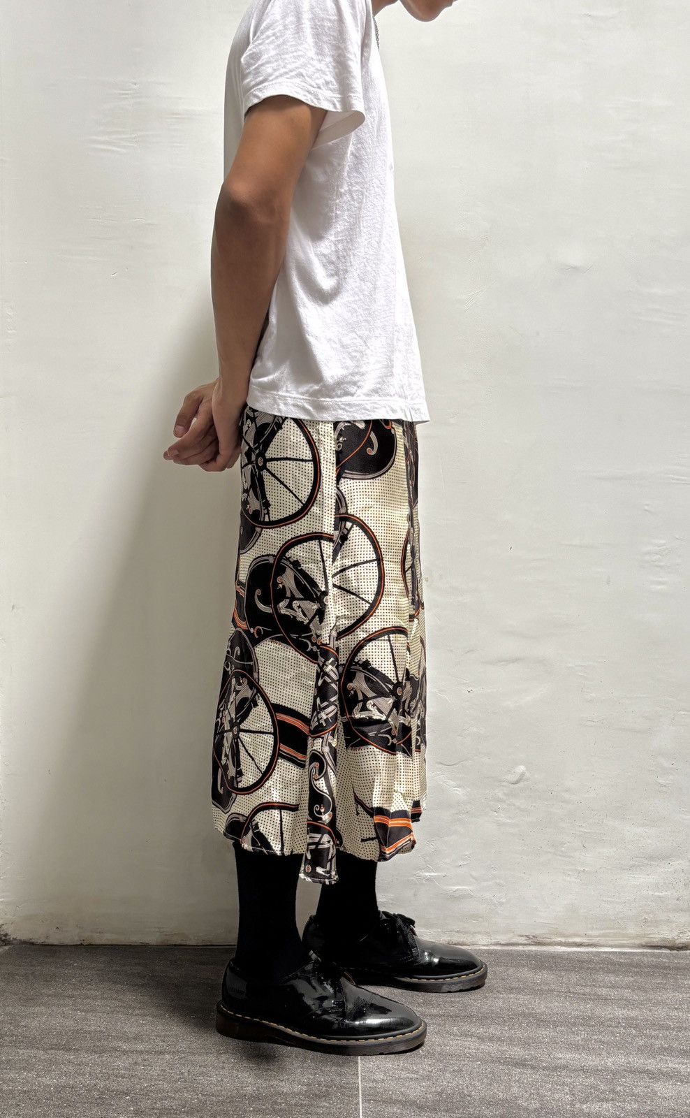 Hermes Silk Printed Skirt Size 28" / US 6 / IT 42 - 11 Thumbnail