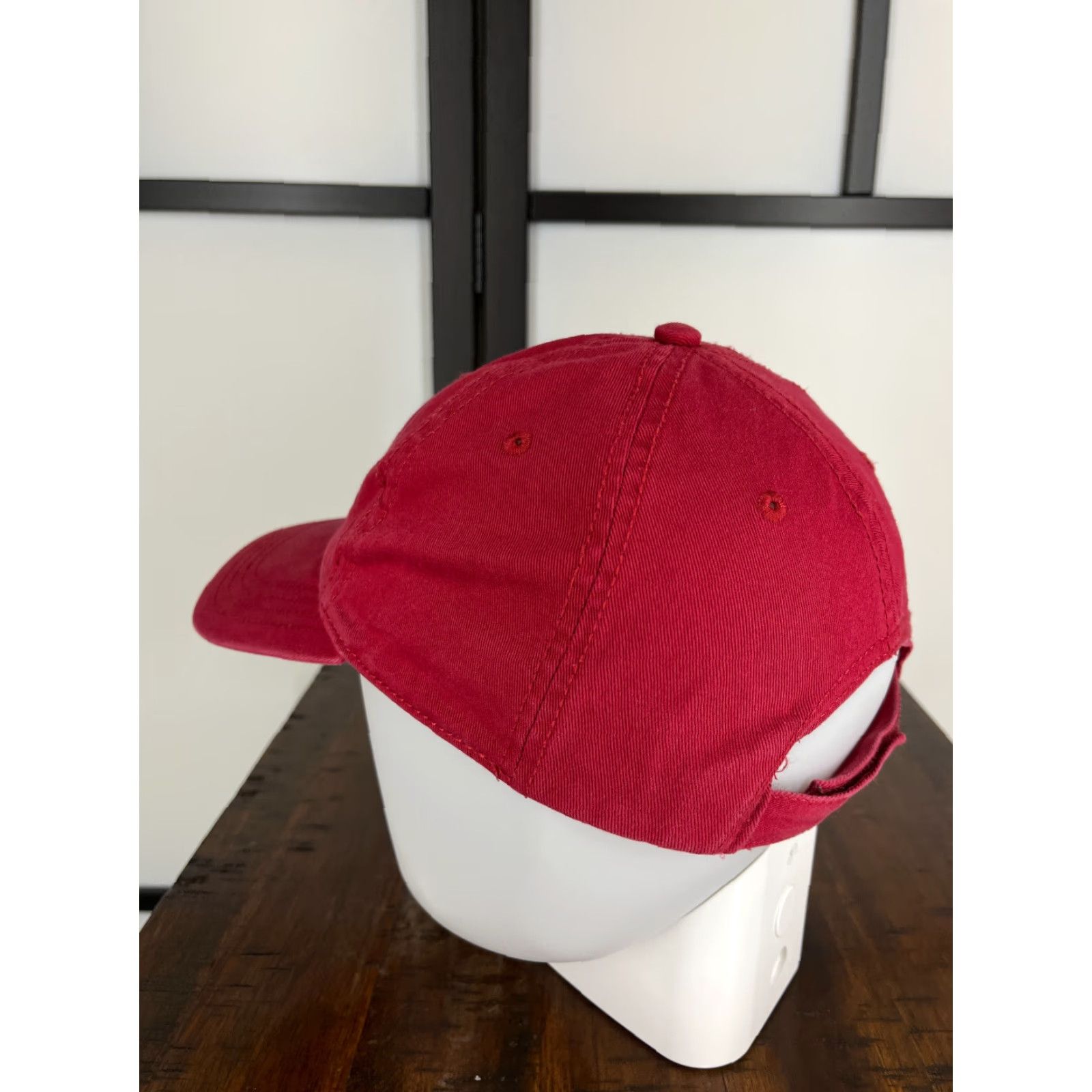 Vintage US Polo Assn Hat Cap Strap Back Adult Red 100% Cotton Since 1890 Twill Golf Size US M / EU 48-50 / 2 - 5 Thumbnail