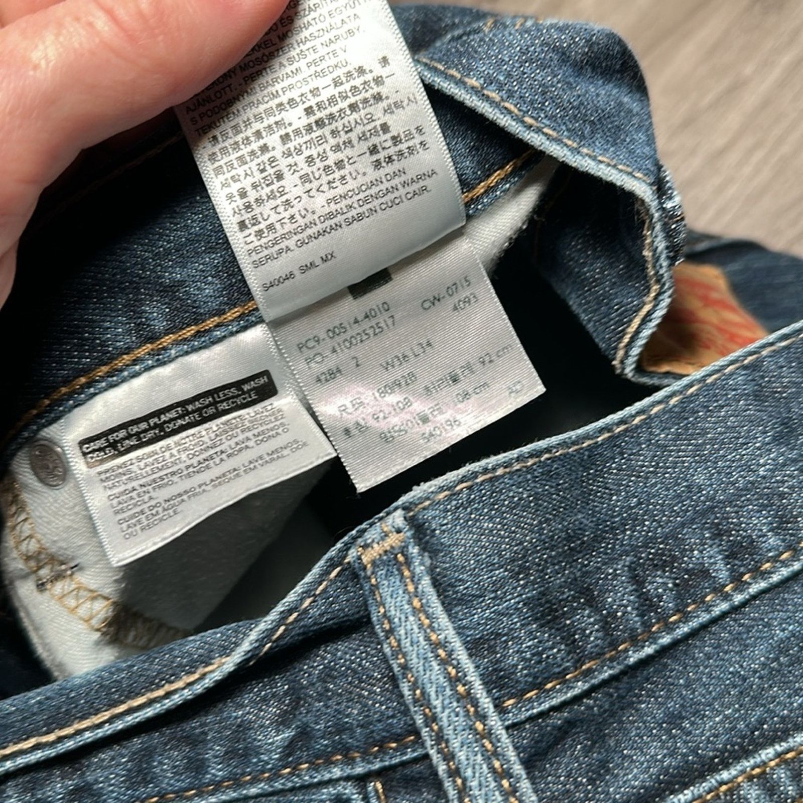 Levi's Levi’s 514 Straight Fit Jeans - 36x34 Size US 36 / EU 52 - 8 Thumbnail