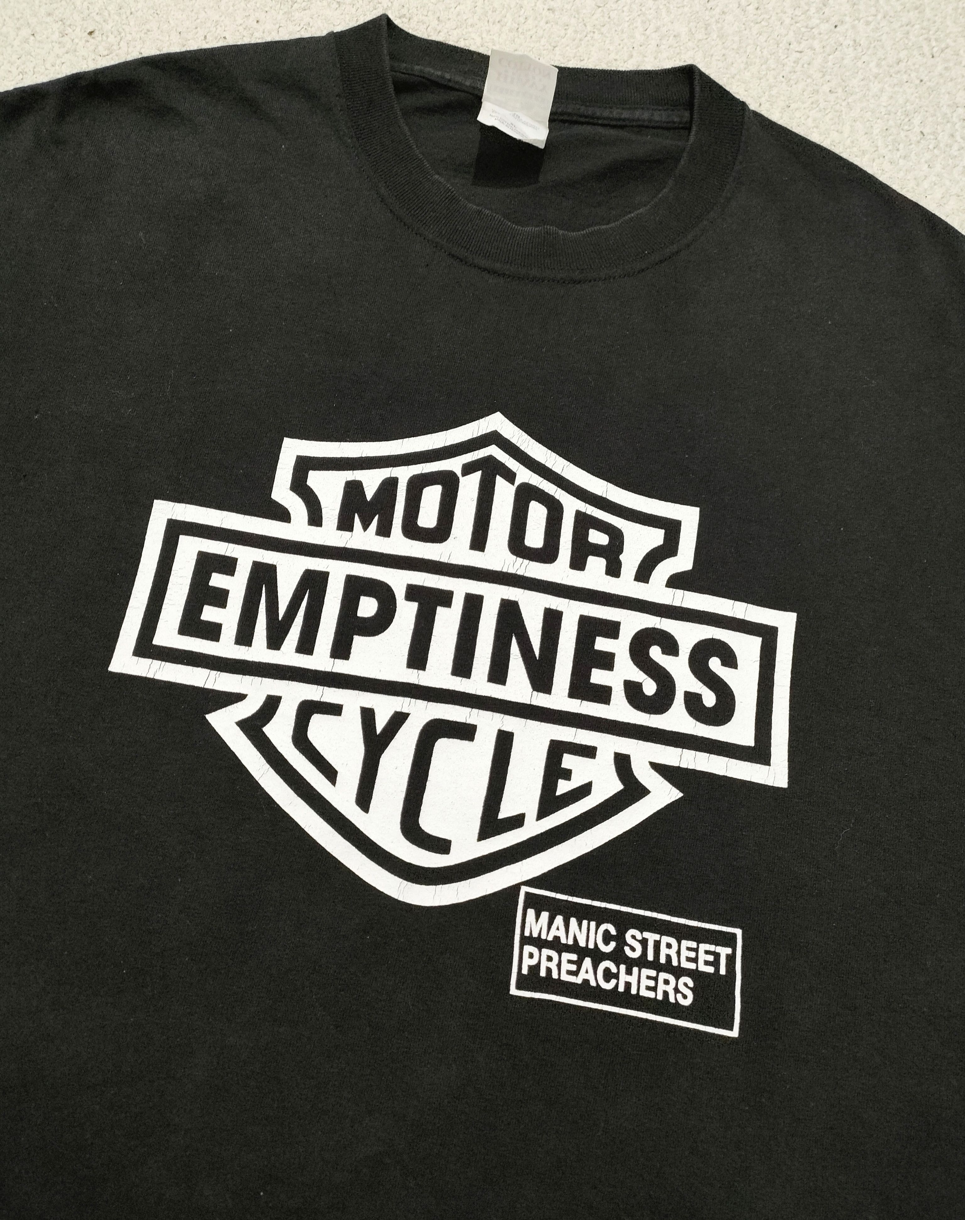 Band Tees MANIC STREET PREACHERS Motor Cycle Emptines Vintage Tee Size US XL / EU 56 / 4 - 2 Thumbnail