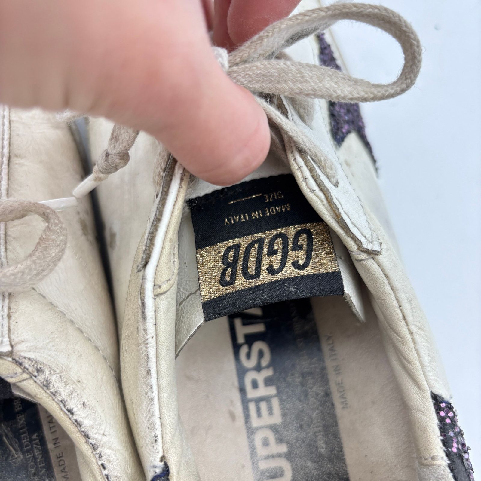 Golden Goose Golden Goose Superstar GGDB Star Low Top Sneakers Women's 39 Size US 9 / IT 39 - 10 Thumbnail