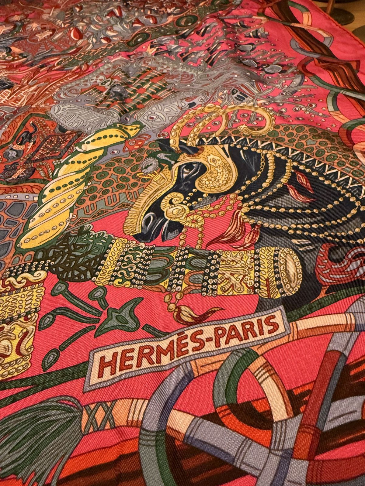 Hermes Hermés Silk Scarf Size ONE SIZE - 1 Thumbnail