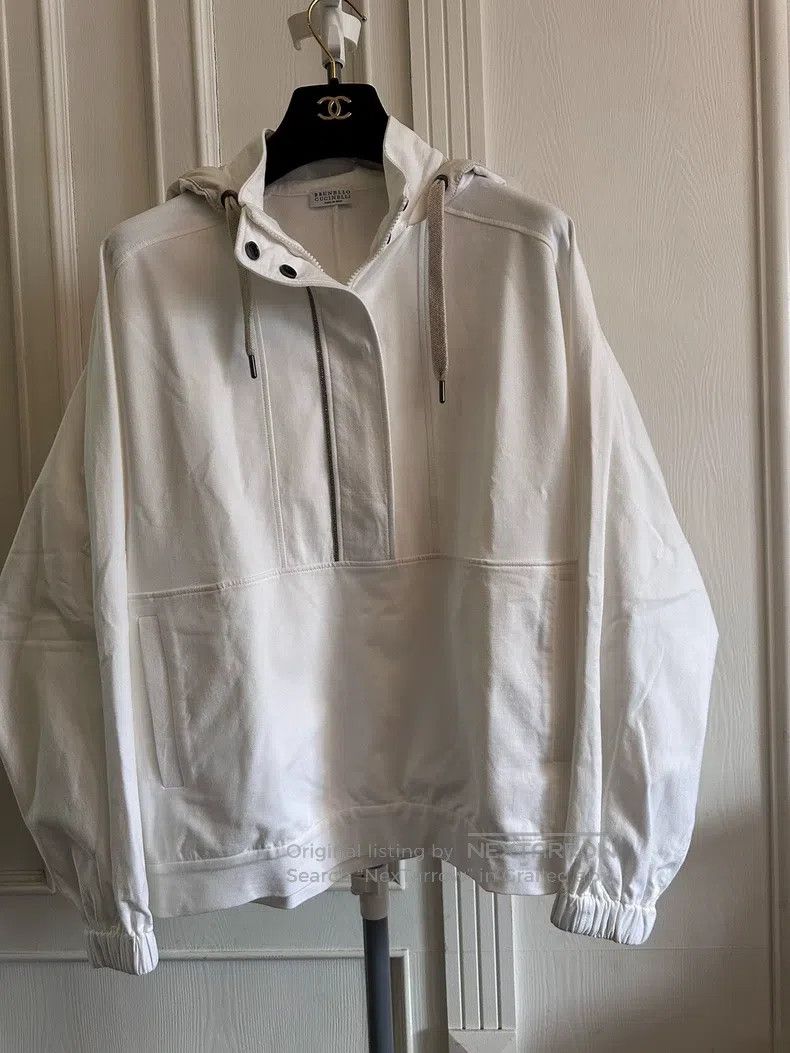 Brunello Cucinelli Brunello Cucinelli Sweatshirt with hood Size XS / US 0-2 / IT 36-38 - 1 Thumbnail