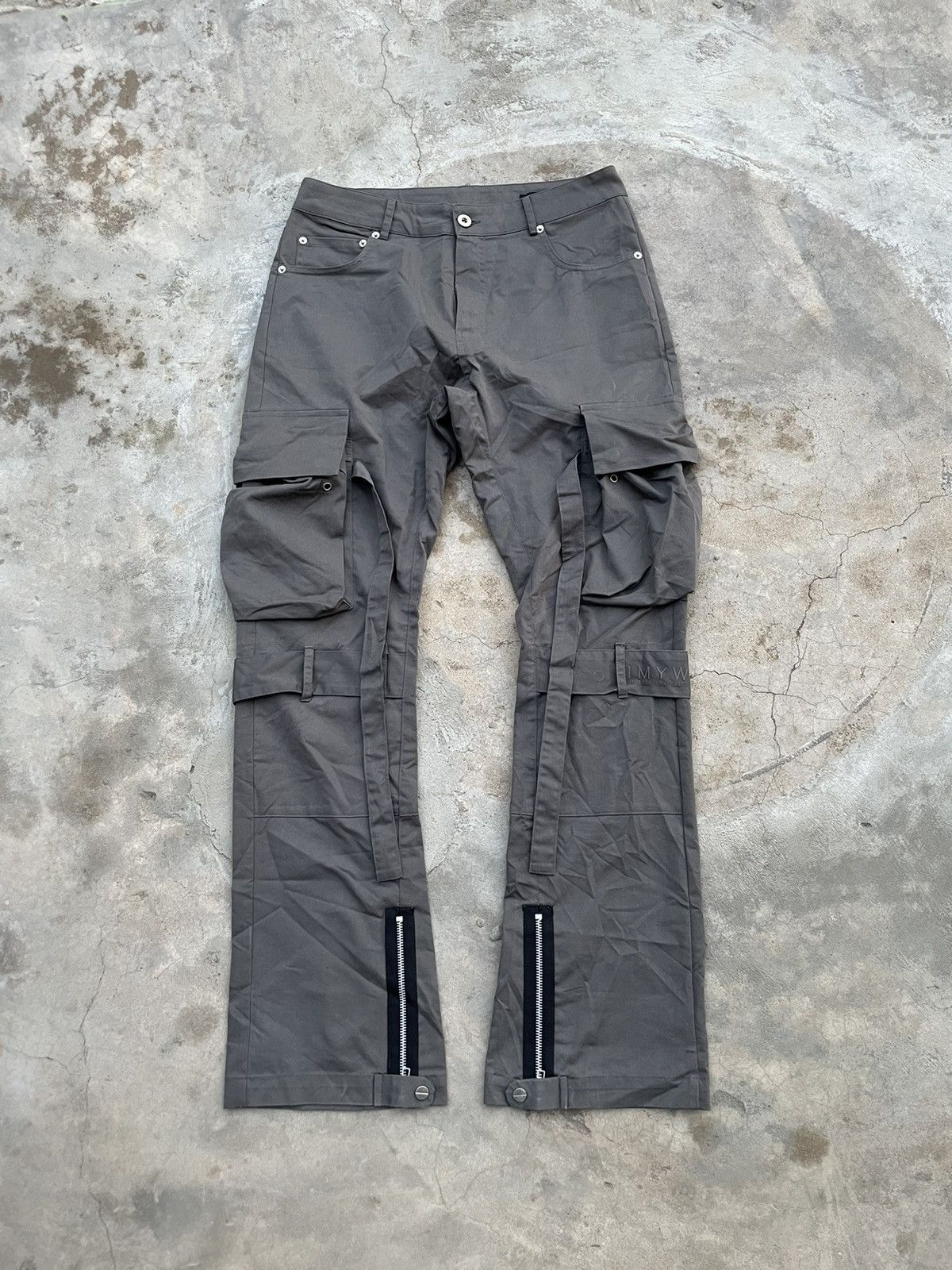Beauty Beast × Japanese Brand IMYW Bondage Cargo Pants ziper Size US 31 - 2 Thumbnail