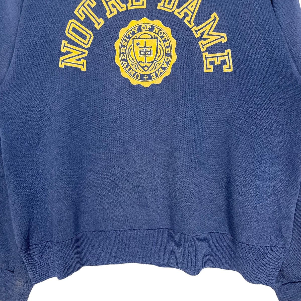 Vintage Vintage 90s University of Notre Dame Indiana Sweatshirt Size US L / EU 52-54 / 3 - 4 Thumbnail
