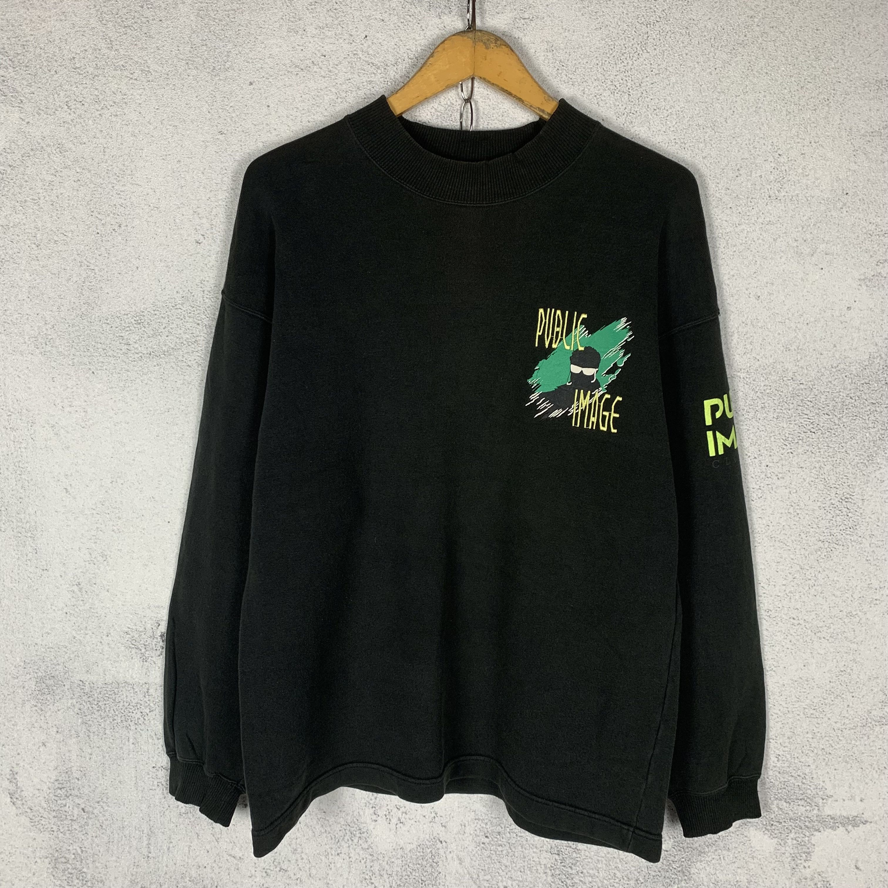 Japanese Brand Vintage Public Image Clothing Sweatshirt Longsleeve Size US M / EU 48-50 / 2 - 3 Thumbnail