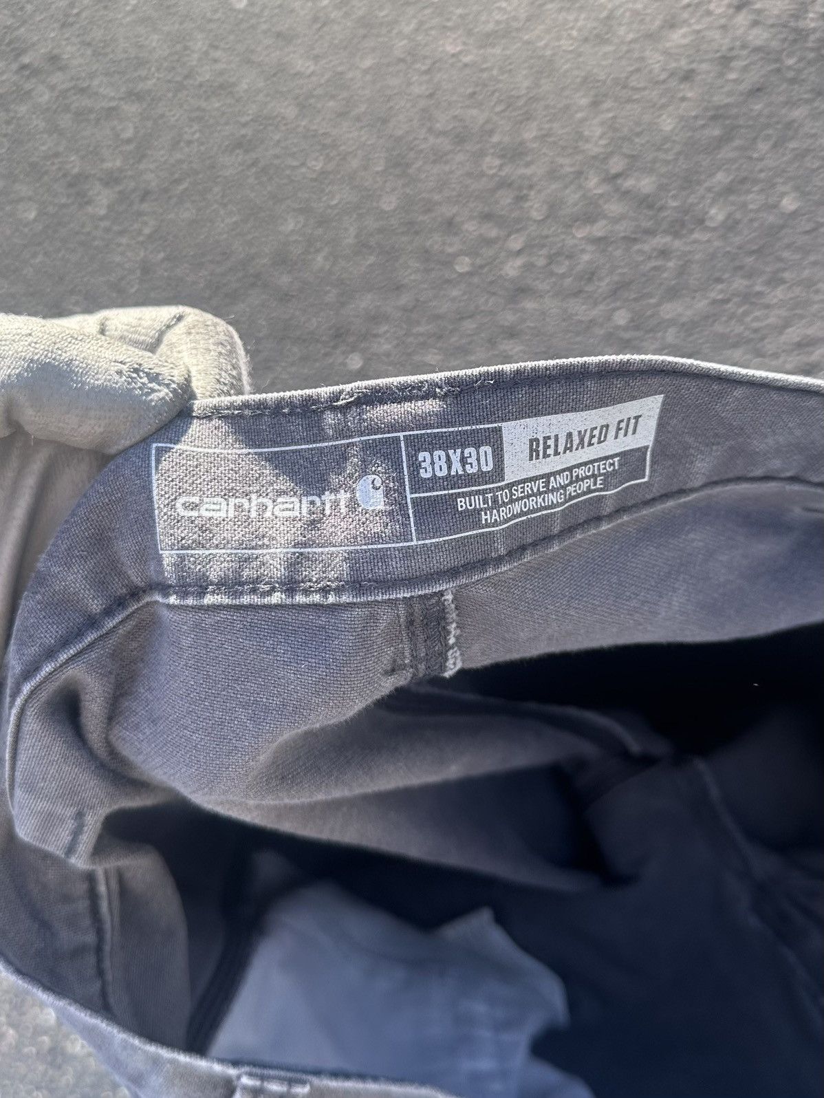 Carhartt Carhartt double knee relaxed grey pants size 38 x 30 Size US 38 / EU 54 - 4 Thumbnail