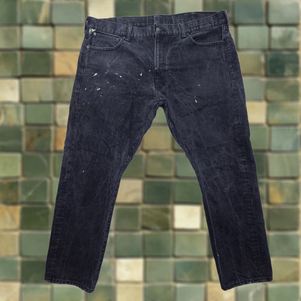 Vintage Denim & Supply Ralph Lauren Mens Jeans Black Slim Fit 42 x 30 USA Flag Cotton Rigid Size US 42 / EU 58 - 1 Thumbnail