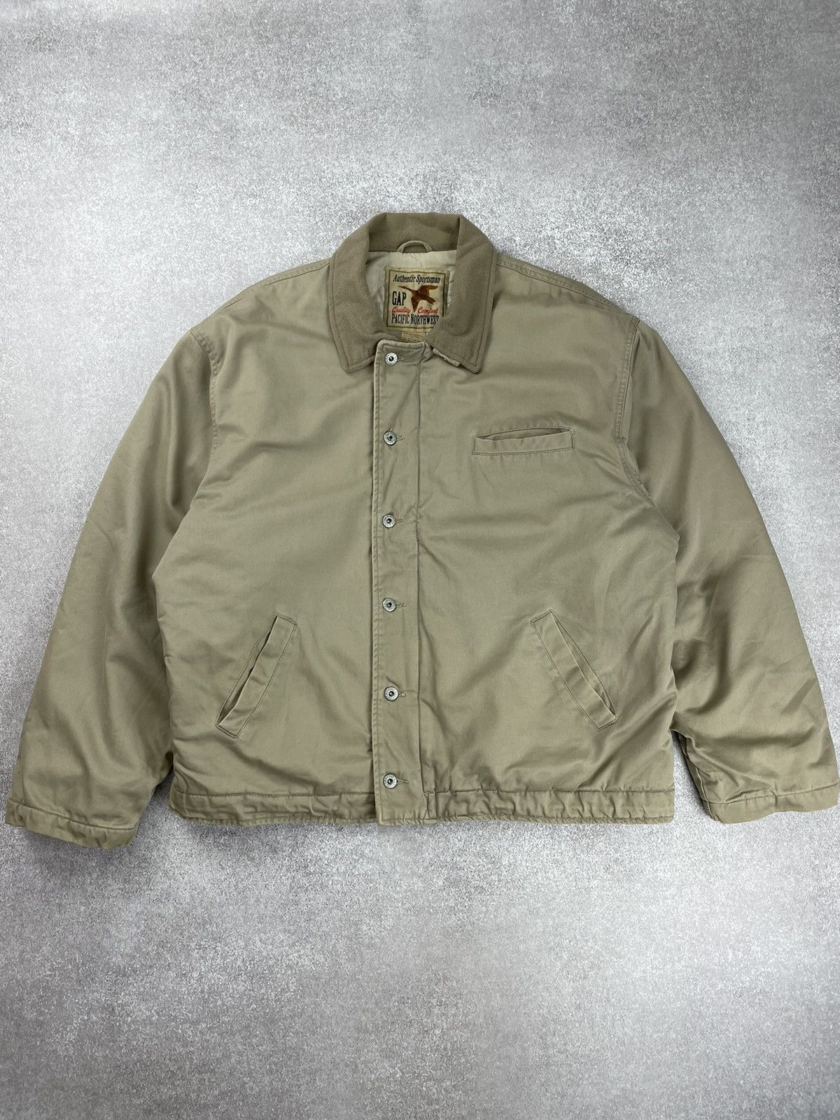 Gap × Vintage Vintage GAP Very Rare Workwear Jacket Detroit Size US XL / EU 56 / 4 - 2 Thumbnail