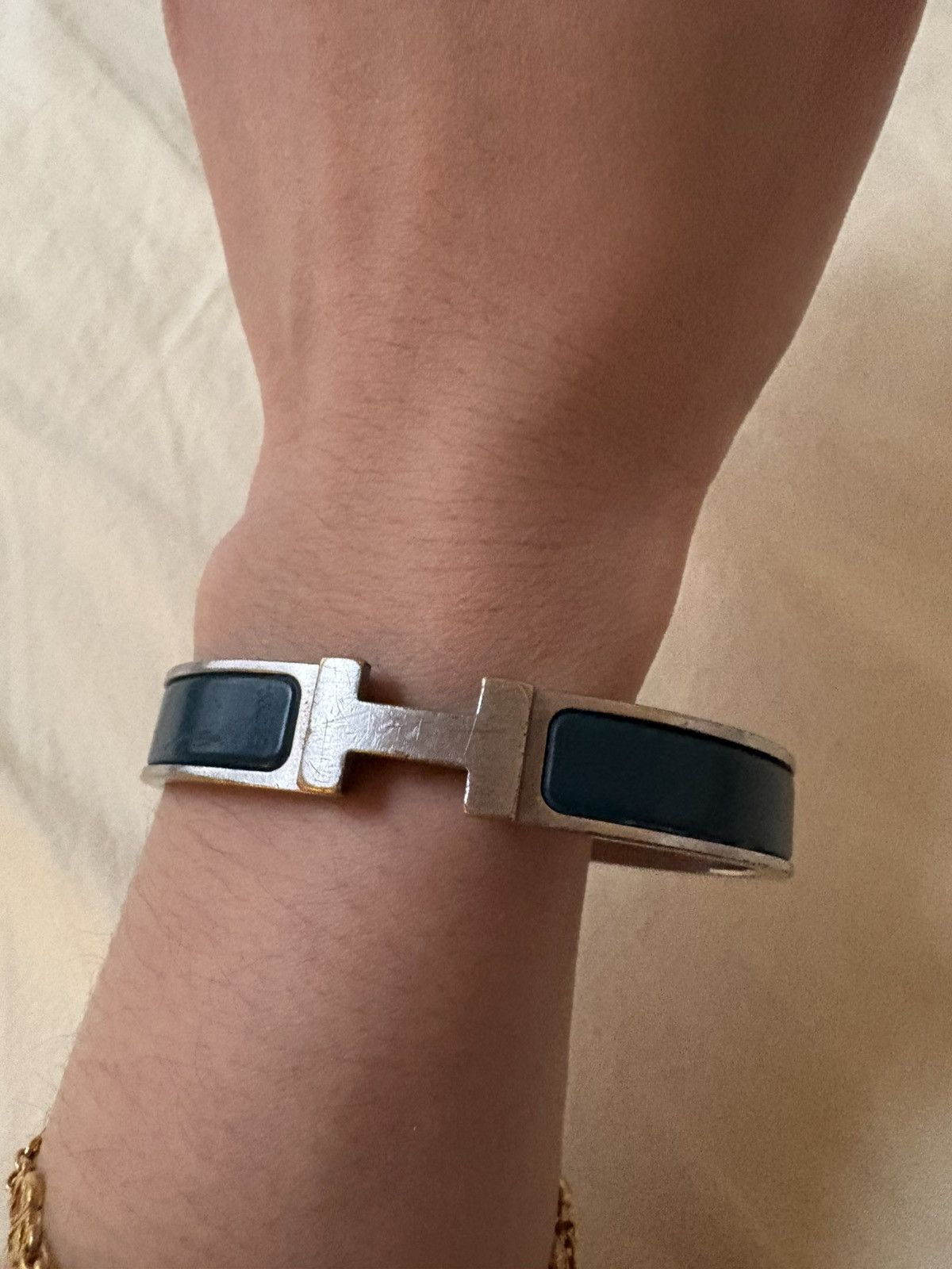 Hermes Hermès Clic Clac H Enamel Bracelet Size ONE SIZE - 5 Thumbnail
