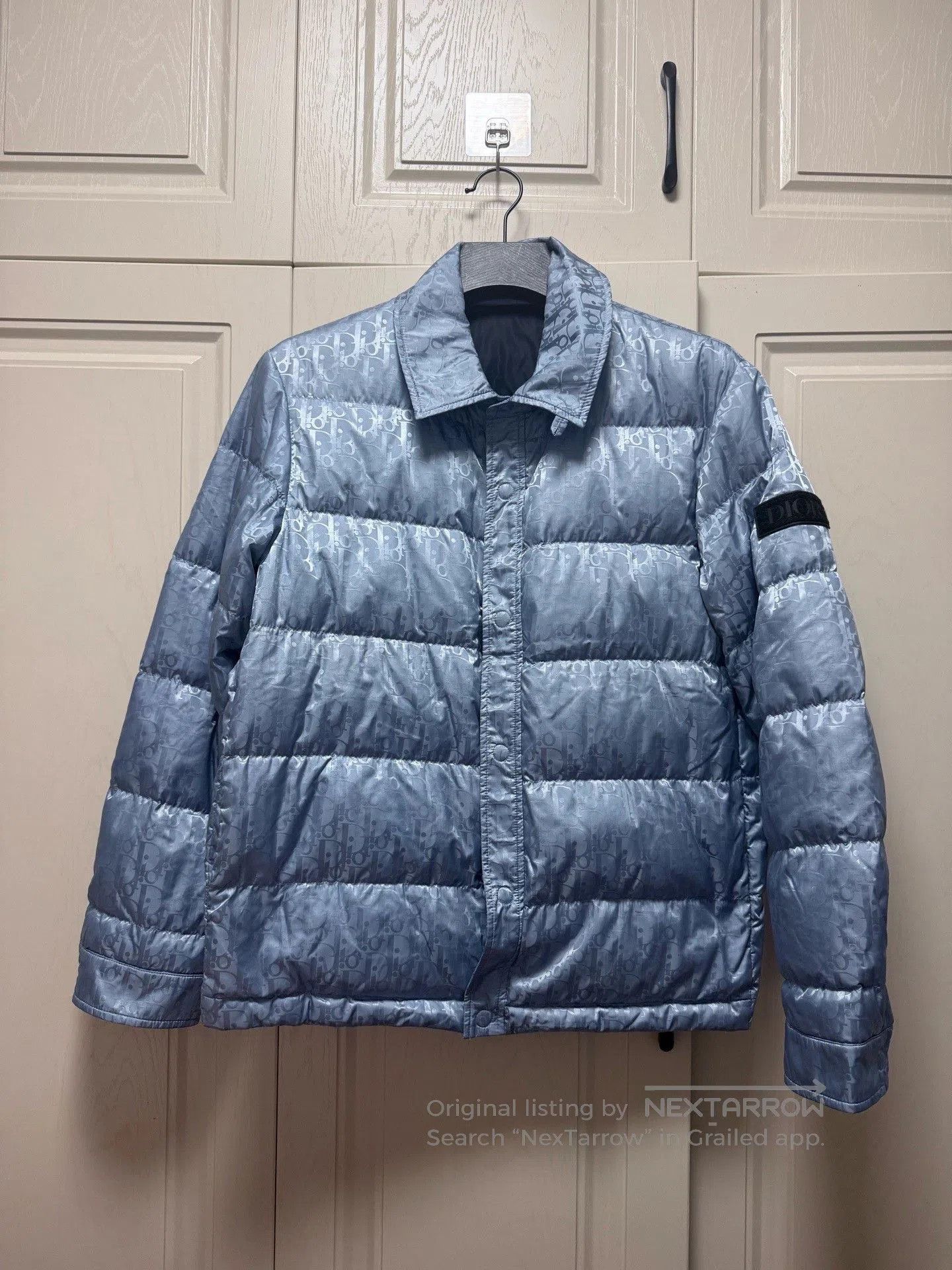 Dior DIOR FW23 All-Over Jacquard Down Jacket. Size US S / EU 44-46 / 1 - 1 Thumbnail