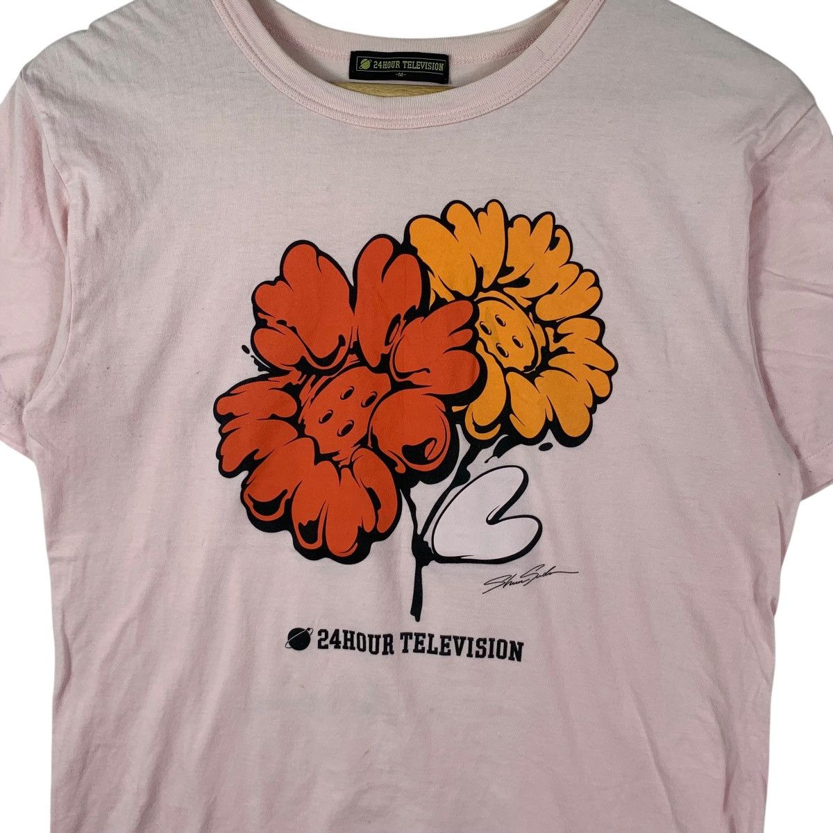 Vintage Vintage 24 HOUR TELEVISION x SHUN SUDO Japan Painter Tee Size S / US 4 / IT 40 - 4 Thumbnail
