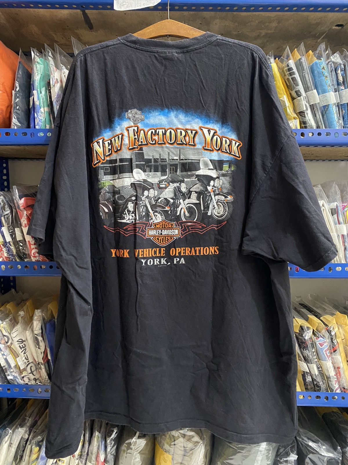 Vintage HARLEY DAVIDSON 2011 TSHIRT Size US XXL / EU 58 / 5 - 5 Thumbnail