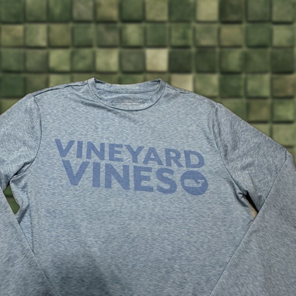 Vineyard Vines Vineyard Vines Performance T Shirt Mens XS Extra Small Blue Long Sleeve Shirt Mens XS Blue Long Sleeve Performance Shirt Size US XS / EU 42 / 0 - 1 Thumbnail