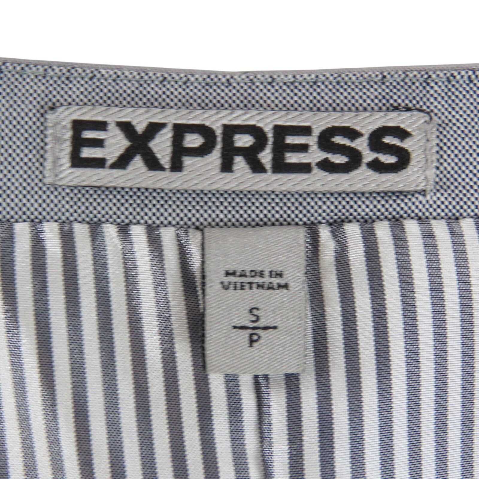 Express Express Photographer Gray Fitted Suit Jacket and Vest Small Size 40R - 7 Thumbnail