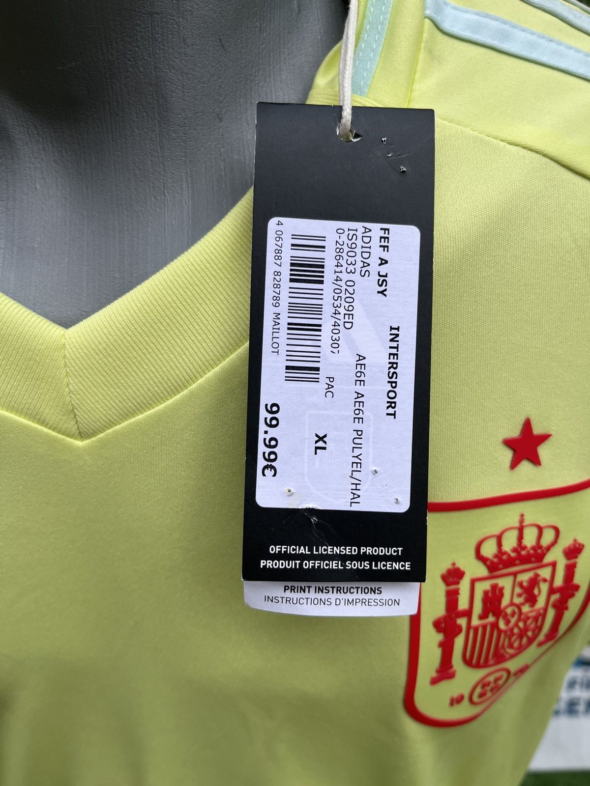 Adidas Jersey spain Lamine Yamal Size US XL / EU 56 / 4 - 8 Thumbnail