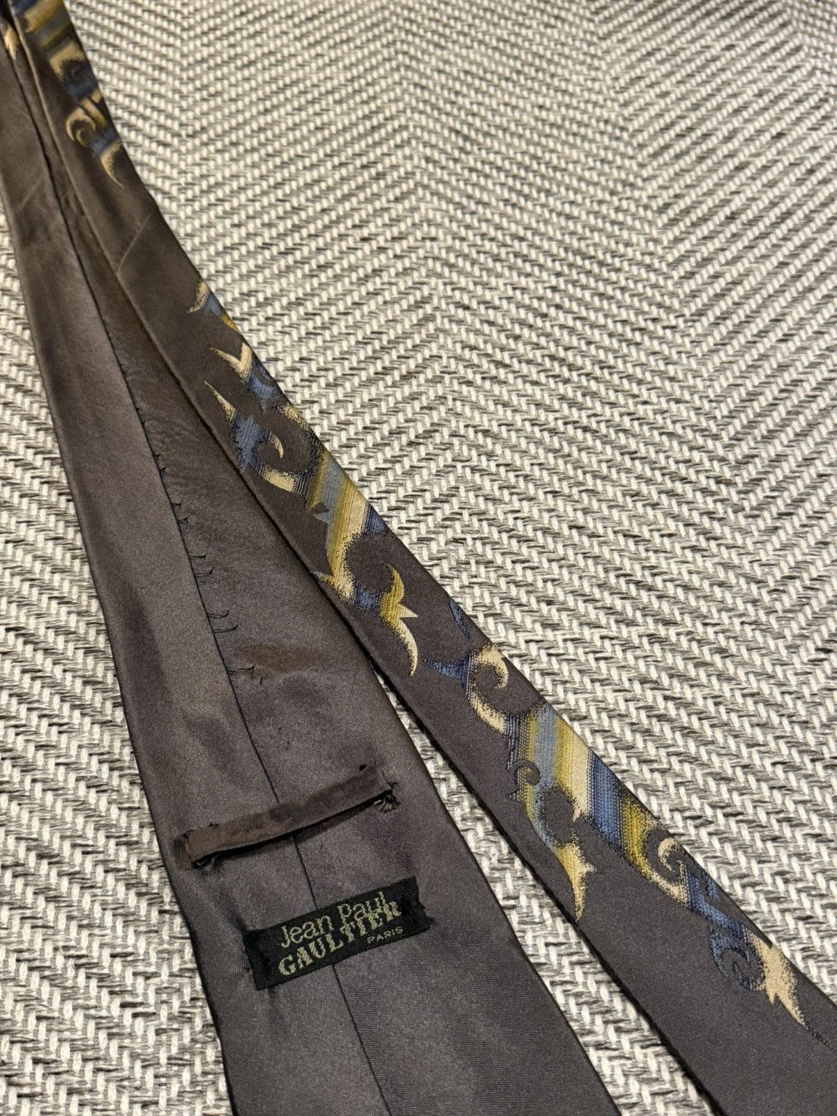 Jean Paul Gaultier Jean Paul Gaultier Vintage Tie Size ONE SIZE - 4 Thumbnail
