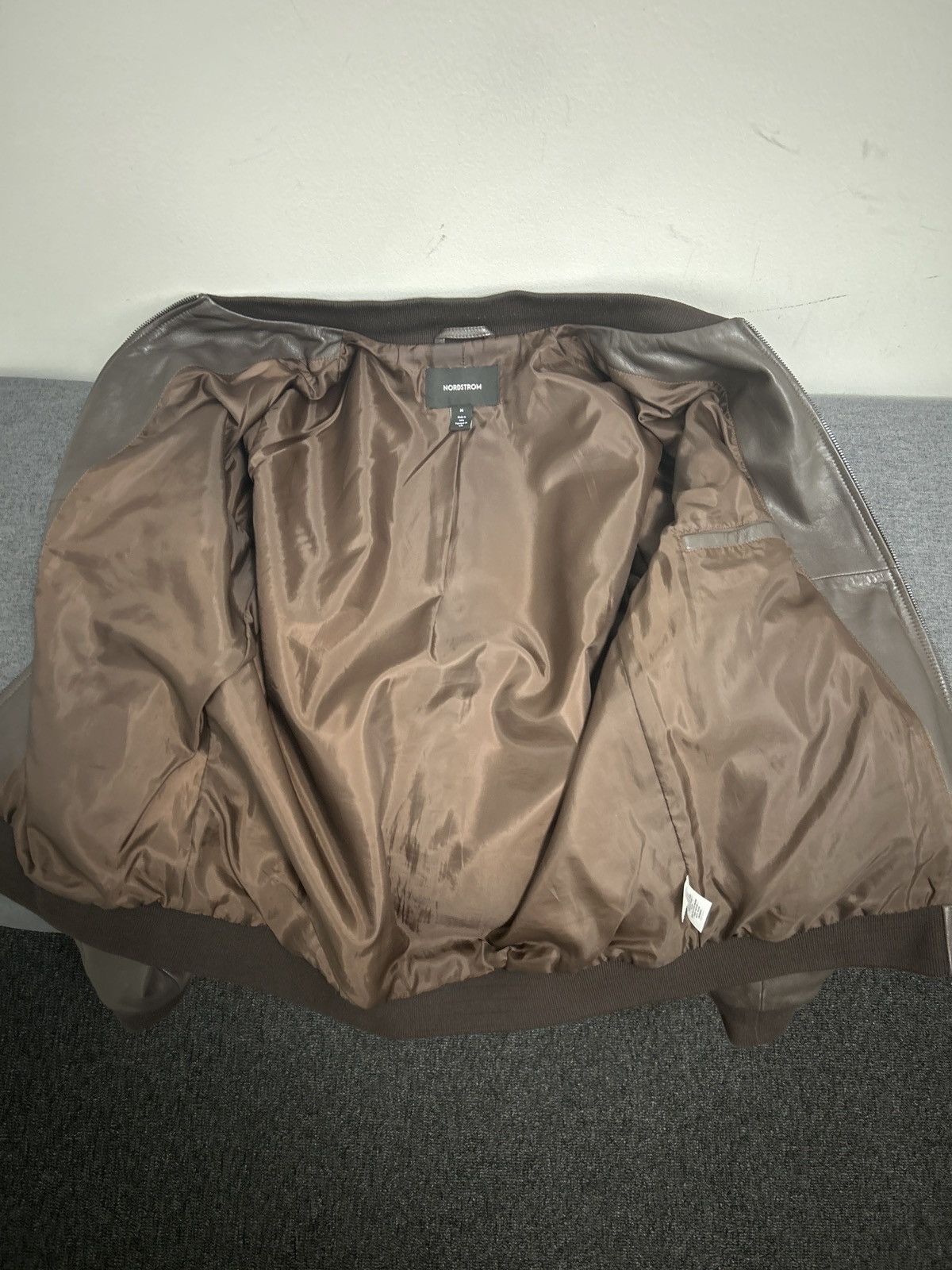 Nordstrom Nordstrom Genuine Leather Jacket Premium Quality Size US M / EU 48-50 / 2 - 1 Thumbnail