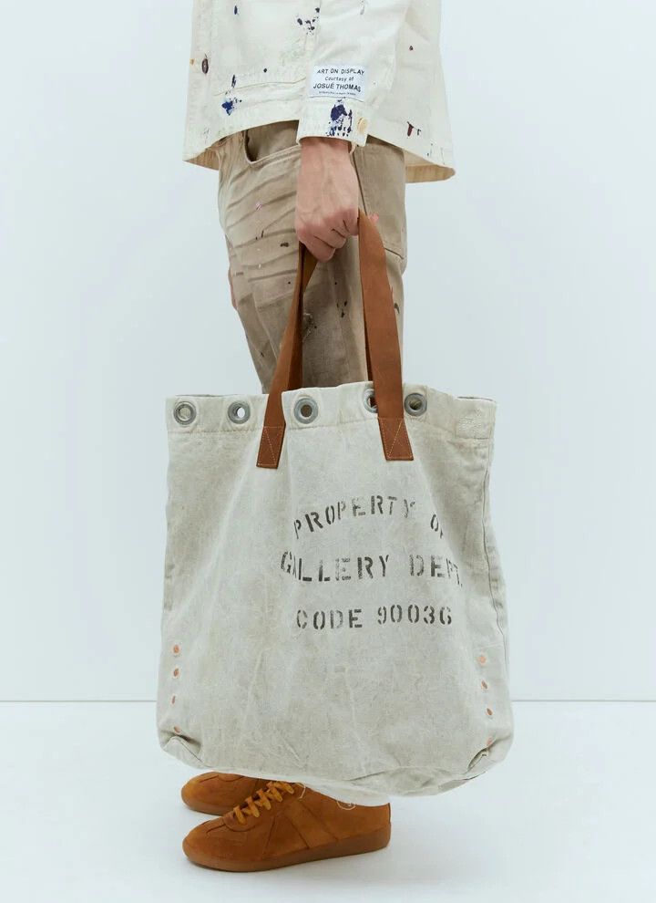Gallery Dept. o1mle0226 Size: OS / Tool Tote Bag in Neutrals Size ONE SIZE - 2 Thumbnail