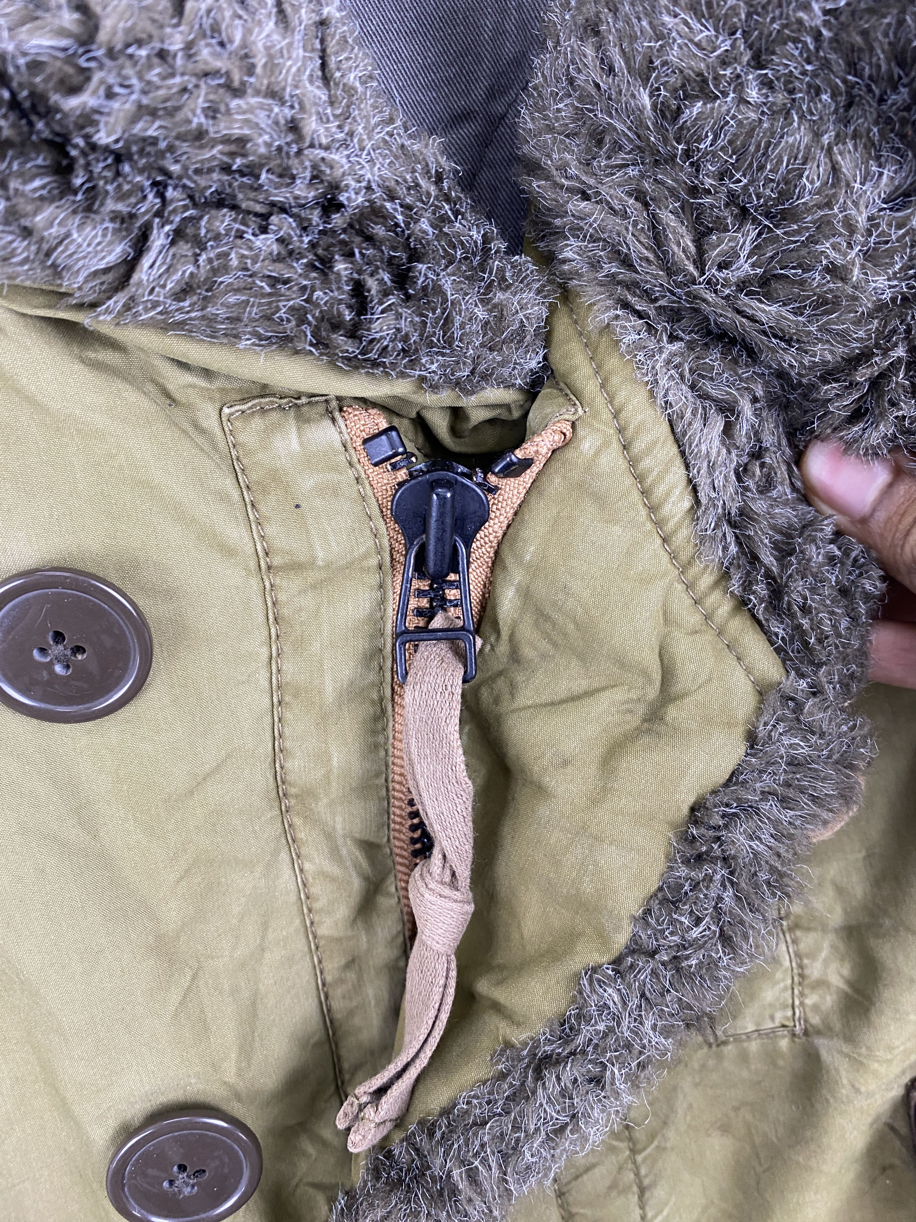 Johnbull Vintage John Bull Heavy Jacket Fur Lining J2010 Size US M / EU 48-50 / 2 - 10 Thumbnail