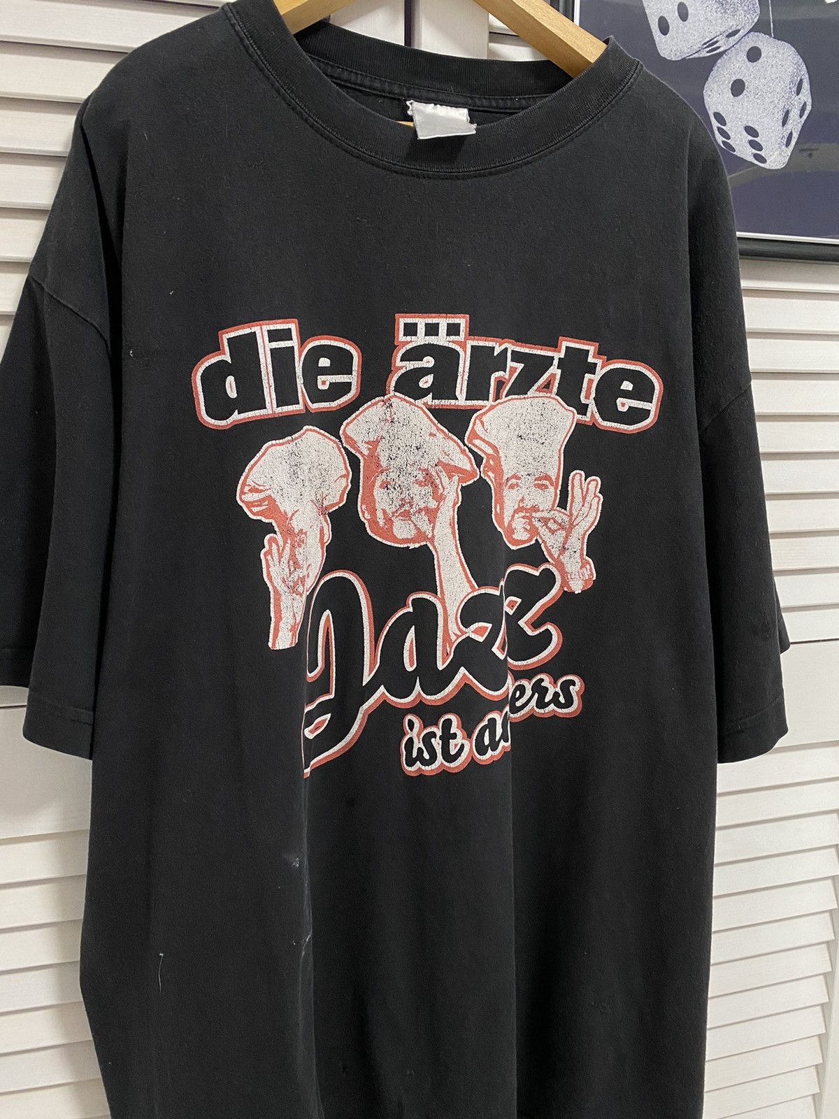 Band Tees Vintage T-Shirt Tour Tee Die Arzte Jazz Ist Anders Official Size US XL / EU 56 / 4 - 2 Thumbnail