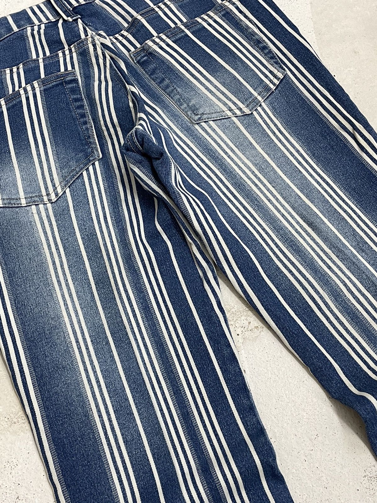 Other CJ Crest Jeans Bootcut Stripe Hickory Old Vintage Style Size 28" / US 6 / IT 42 - 12 Thumbnail