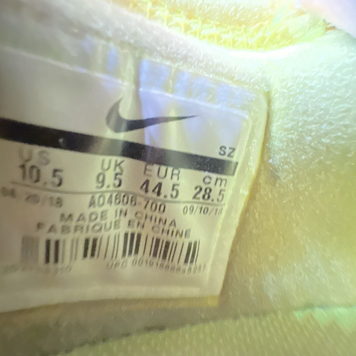 Nike Off-White x Air Force 1 low volt Size US 10.5 / EU 43-44 - 8 Thumbnail