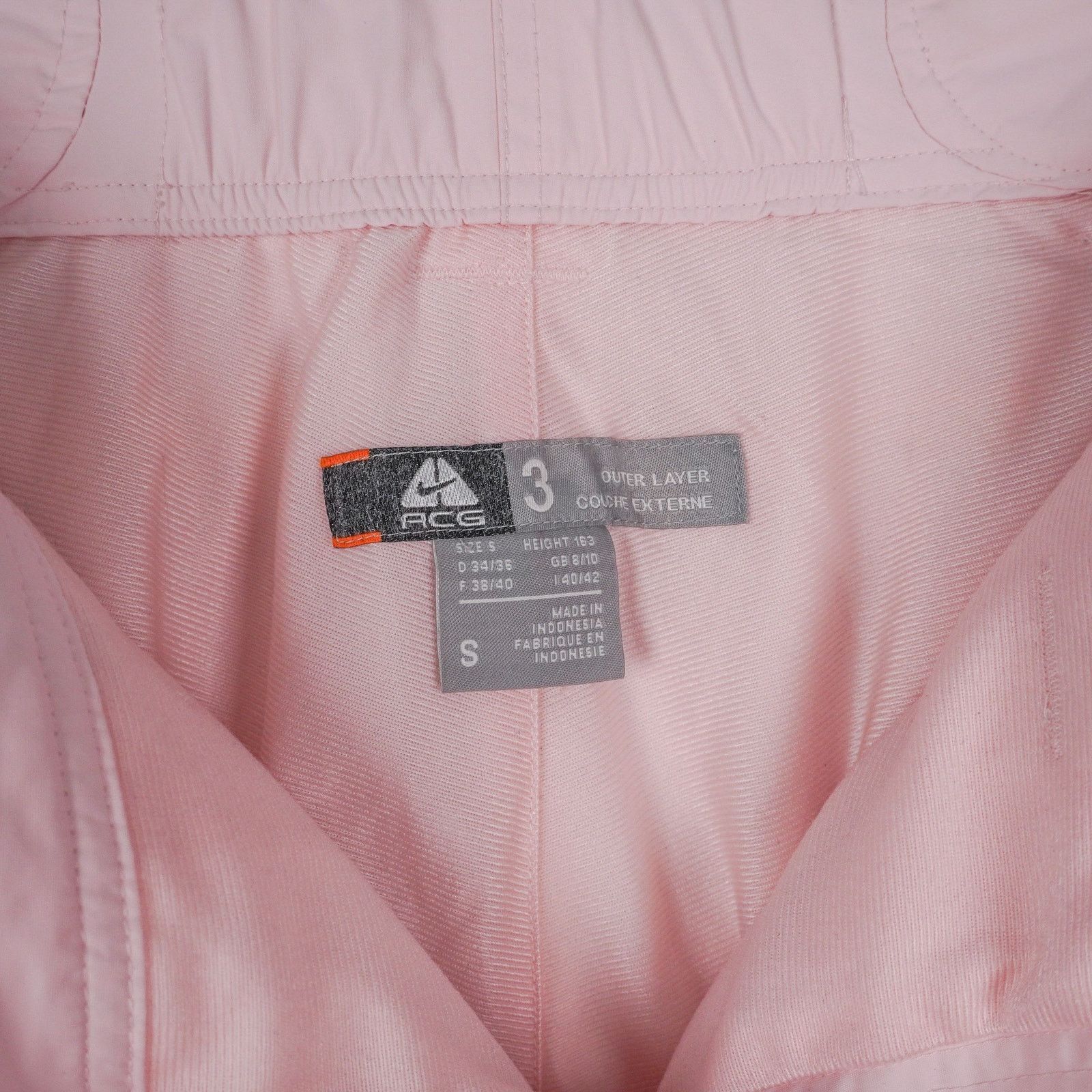 Nike ACG Nike acg light pink tech snow outer layer trousers pants Size 30" / US 8 / IT 44 - 13 Thumbnail